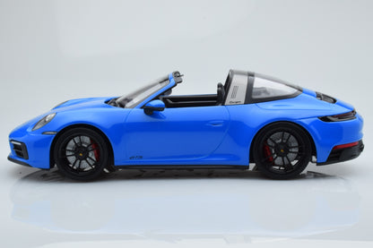 Minichamps 2022 Porsche 911 992 Targa 4 GTS Shark Blue 1:18 SEALED