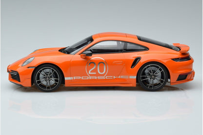 Minichamps 2021 Porsche 911 992 Turbo S Orange 1:18 SEALED