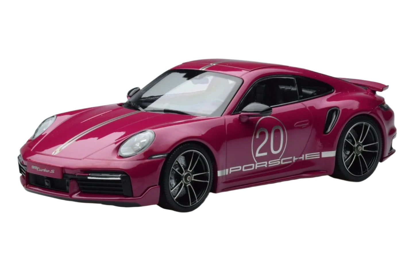 Minichamps 2021 Porsche 911 992 Turbo S Ruby Star Neo 1:18 SEALED