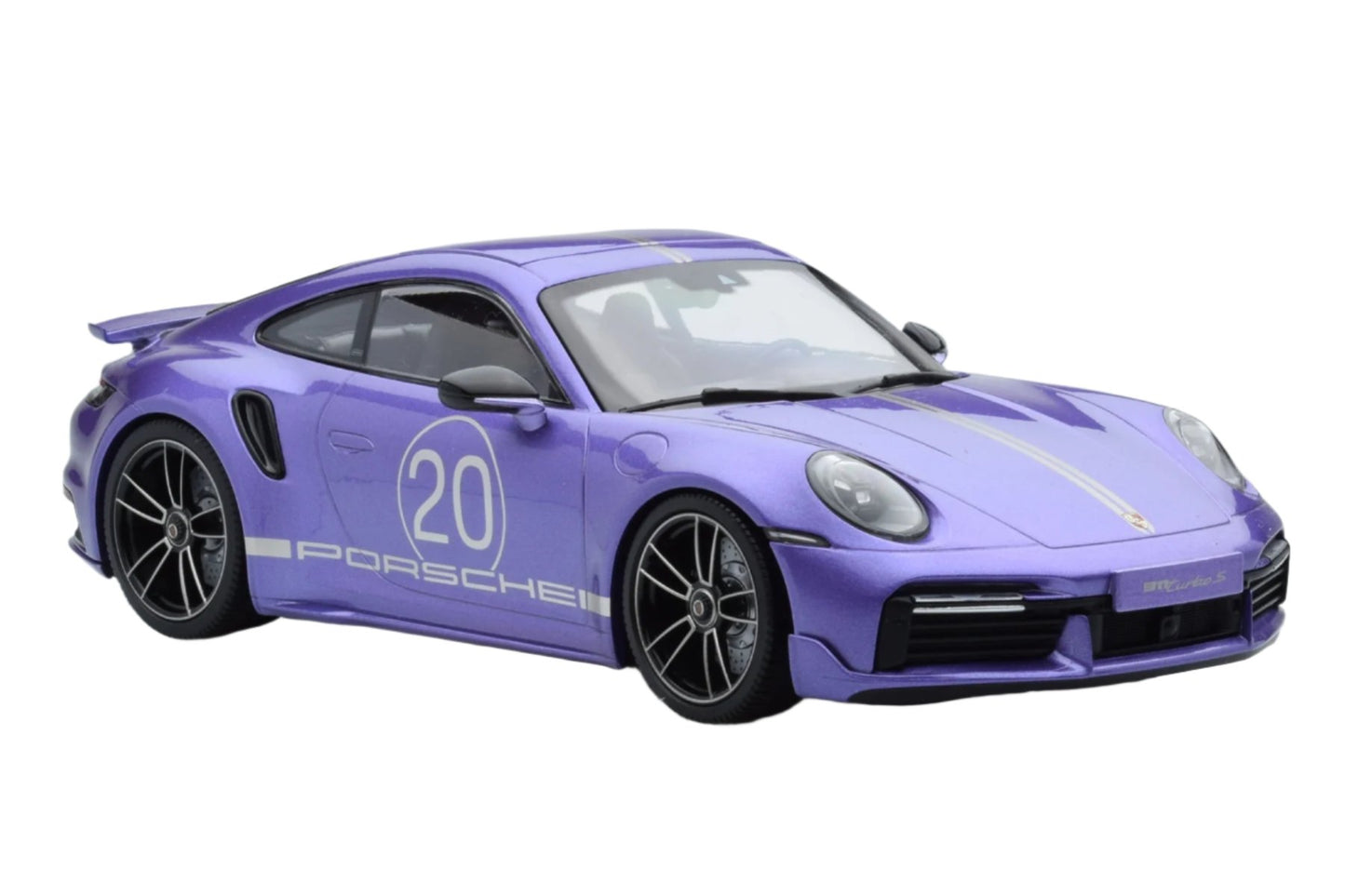 Minichamps 2021 Porsche 911 992 Turbo S Violet 1:18 SEALED