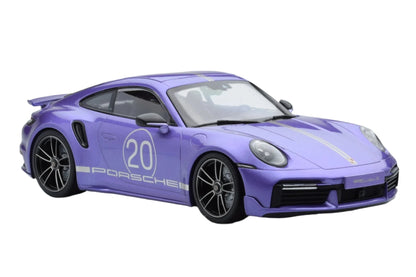 Minichamps 2021 Porsche 911 992 Turbo S Violet 1:18 SEALED