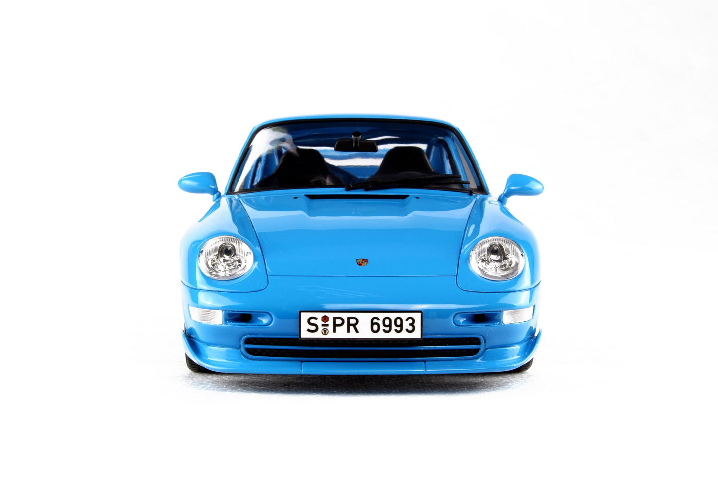 GT Spirit 1995 Porsche 911 993 Carrera RS Club Sport Coupe Riviera Blue 1:18