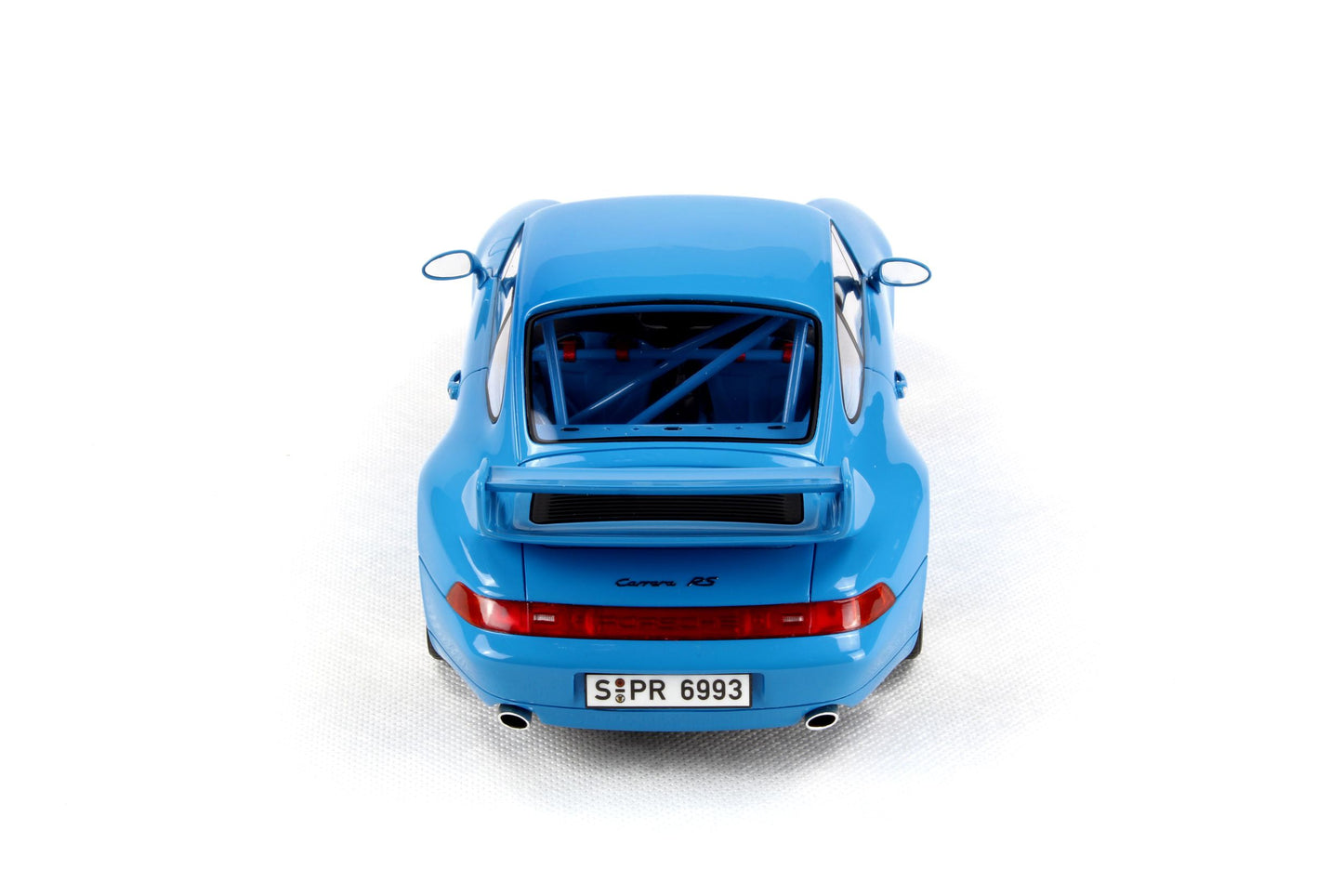 GT Spirit 1995 Porsche 911 993 Carrera RS Club Sport Coupe Riviera Blue 1:18