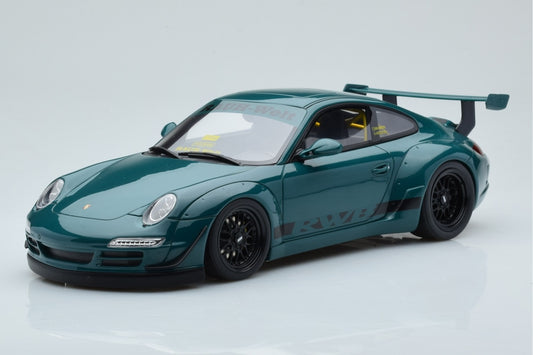 GT Spirit Porsche 911 997 RWB Syunkashuto Green 1:18 Resin