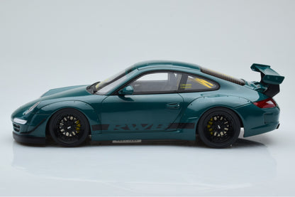 GT Spirit Porsche 911 997 RWB Syunkashuto Green 1:18 Resin