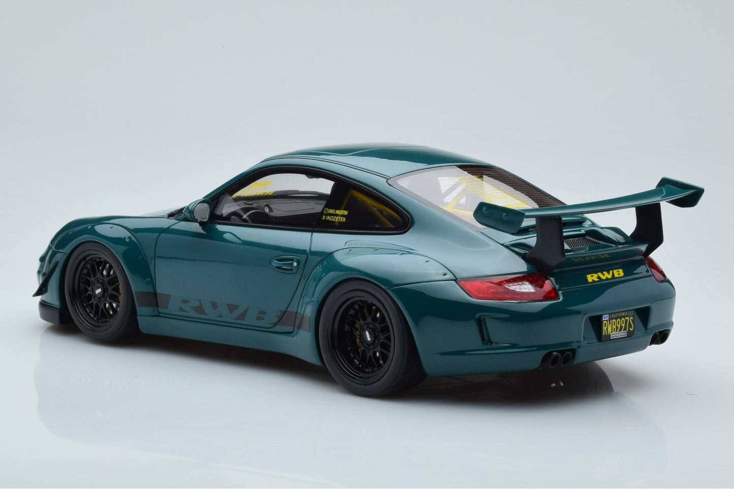 GT Spirit Porsche 911 997 RWB Syunkashuto Green 1:18 Resin