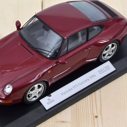 Norev Porsche 911 993 Carrera 1994 Red Metallic 1:18 (only 200 made!)