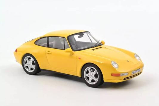 Norev 1994 Porsche 911 993 Carrera Coupe Speed Yellow 1:18