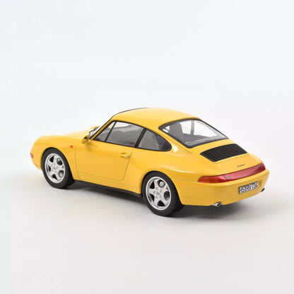 Norev 1994 Porsche 911 993 Carrera Coupe Speed Yellow 1:18