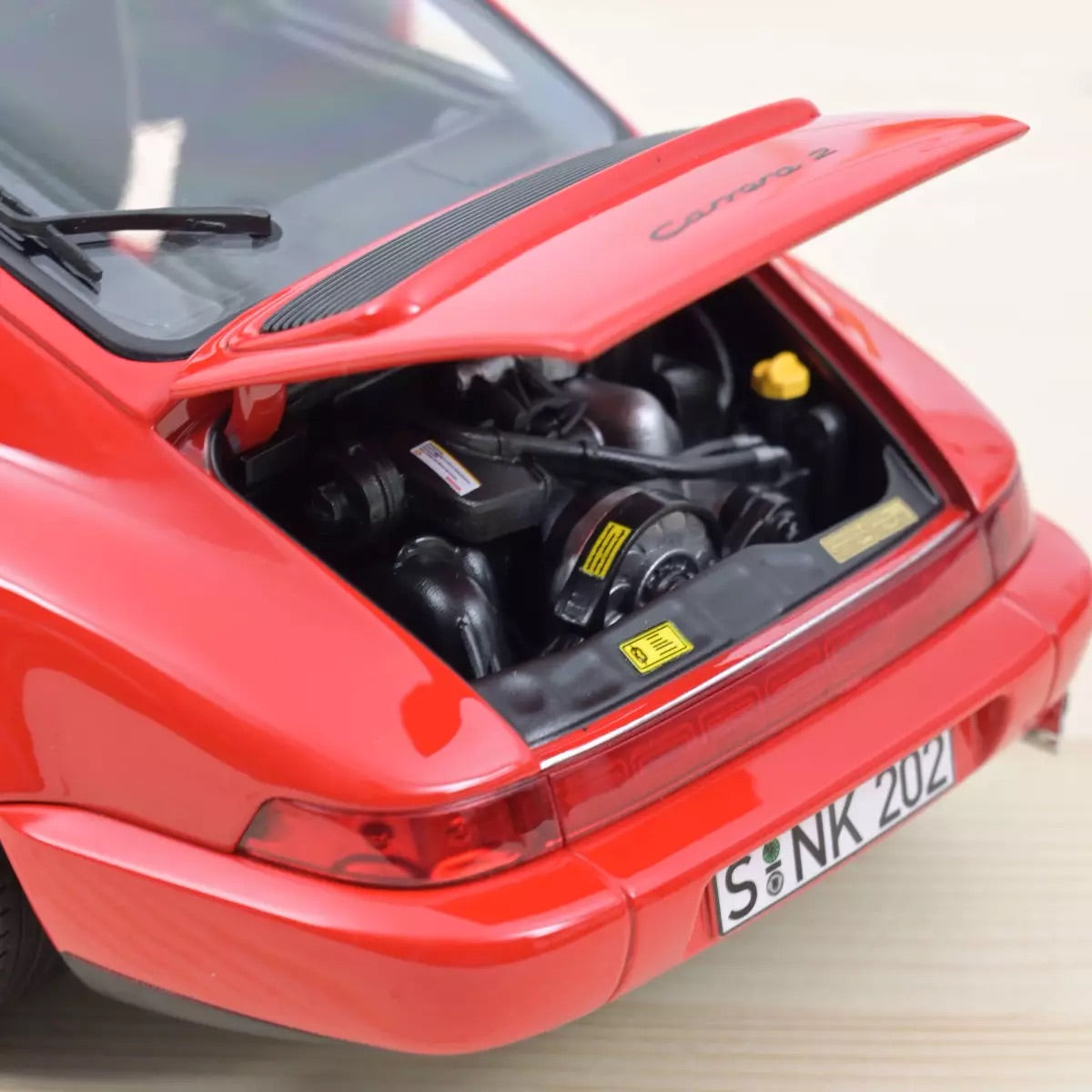 Norev Porsche 911 964 Carrera 2 1990 Red 1:18