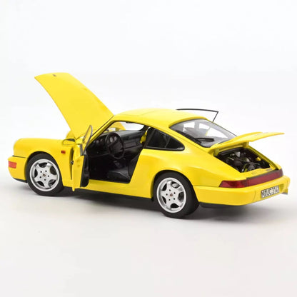 Norev Porsche 911 964 Carrera 2 1992 Yellow 1:18