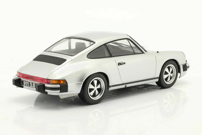 KK Scale Porsche 911 Turbo 3.0 1977 G Series Silver 1:18