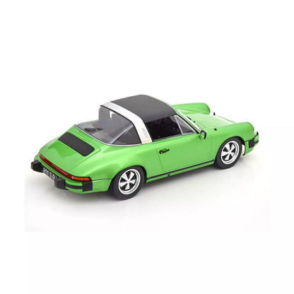 KK Scale Porsche 911 Turbo 3.0 1977 Targa w/ Removable Top G Series Green Metallic 1:18