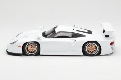 Werk83 1997 Porsche 911 (996) GT1 Street Version White 1:18