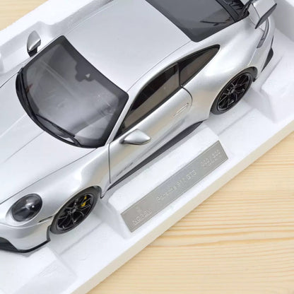 Norev Porsche 911 992 GT3 GT Silver Metallic 1:18 (only 300 made!)