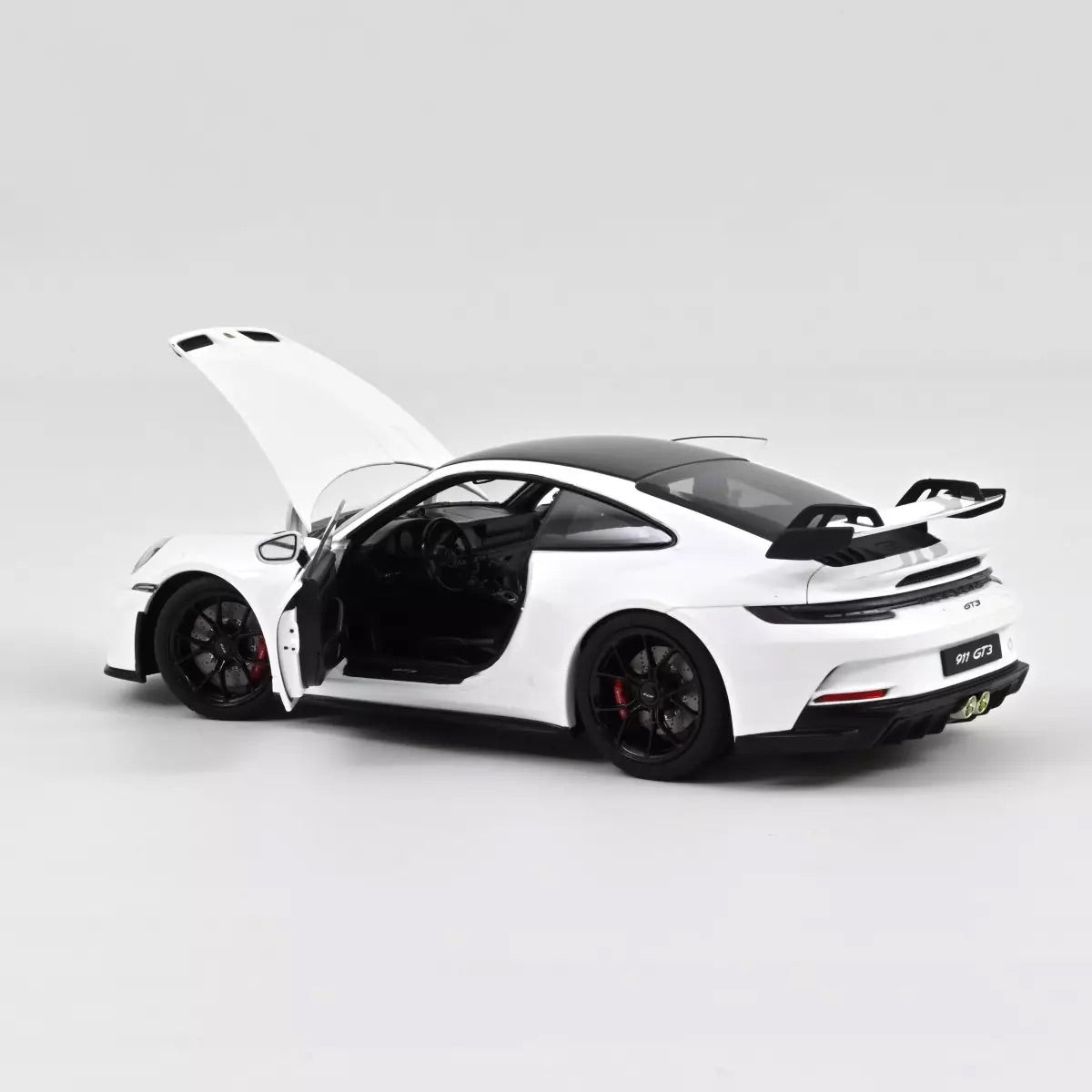 Norev Porsche 911 992 GT3 White w/ Black Roof 1:18