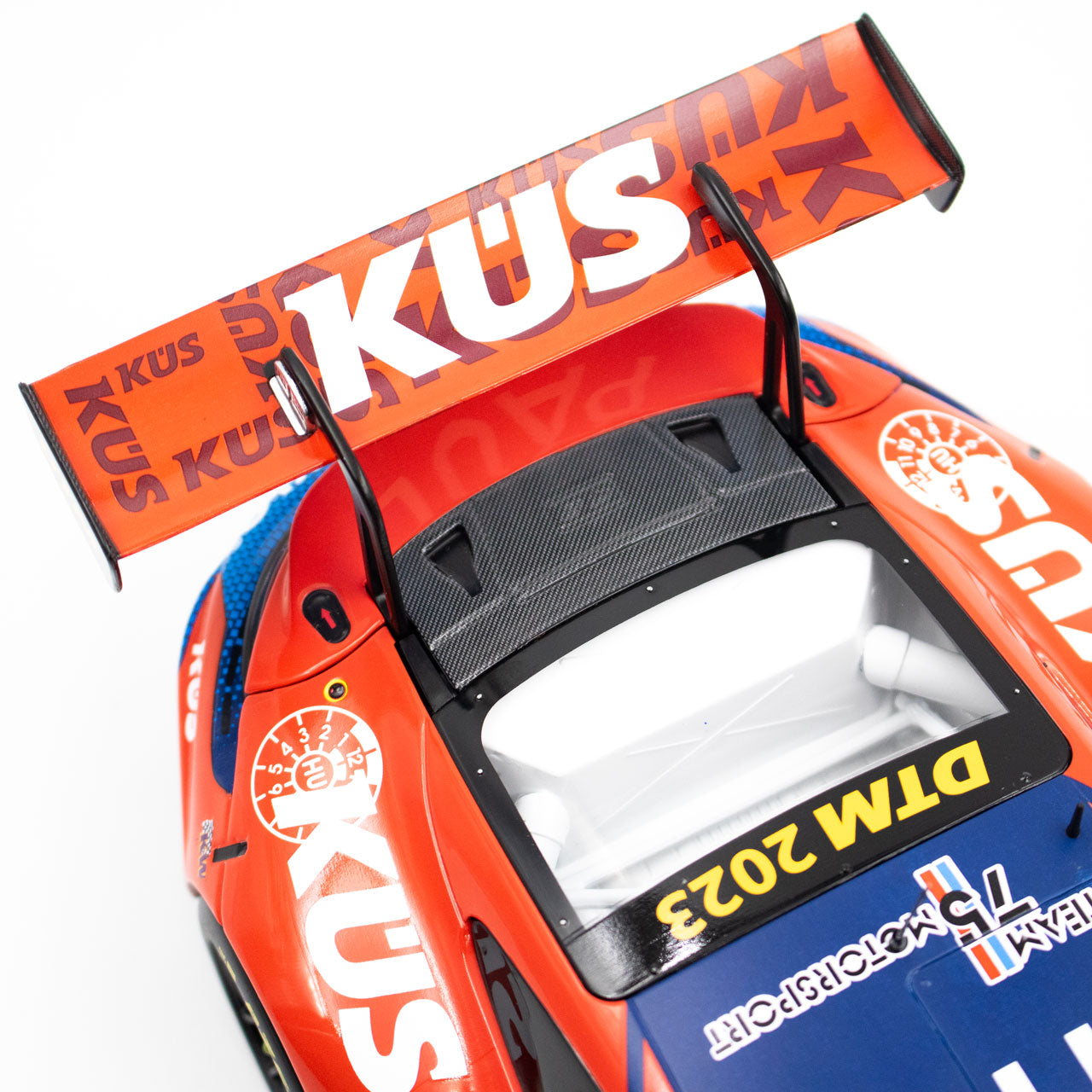 Minichamps Porsche 911 992 GT3 R Team Kus Bernhard No 24 DTM Season 2023 Blue 1:18