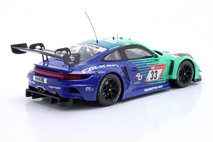 Ixo 2023 Porsche 911 992 GT3 R Team Falken Motorsports No 33 24hr Nurburgring 1:18