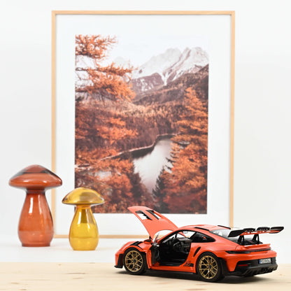 Norev Porsche 911 992 GT3 RS Gulf Orange 1:18