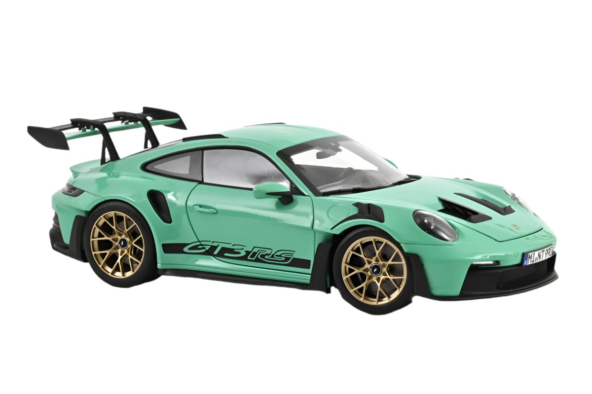 Norev Porsche 911 992 GT3 RS Mint Green 1:18