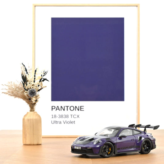 Norev Porsche 911 992 GT3 RS Weissach Pkg Ultraviolet 1:18 LIMITED