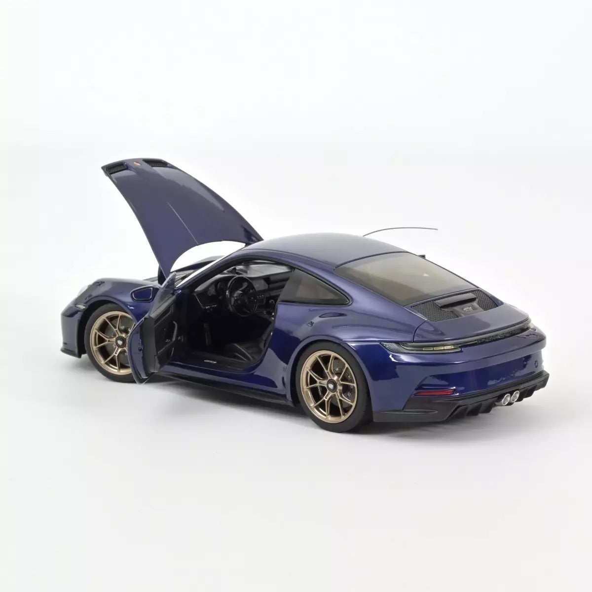 Norev Porsche 911 992 GT3 Touring Edition Gentian Blue Metallic 1:18