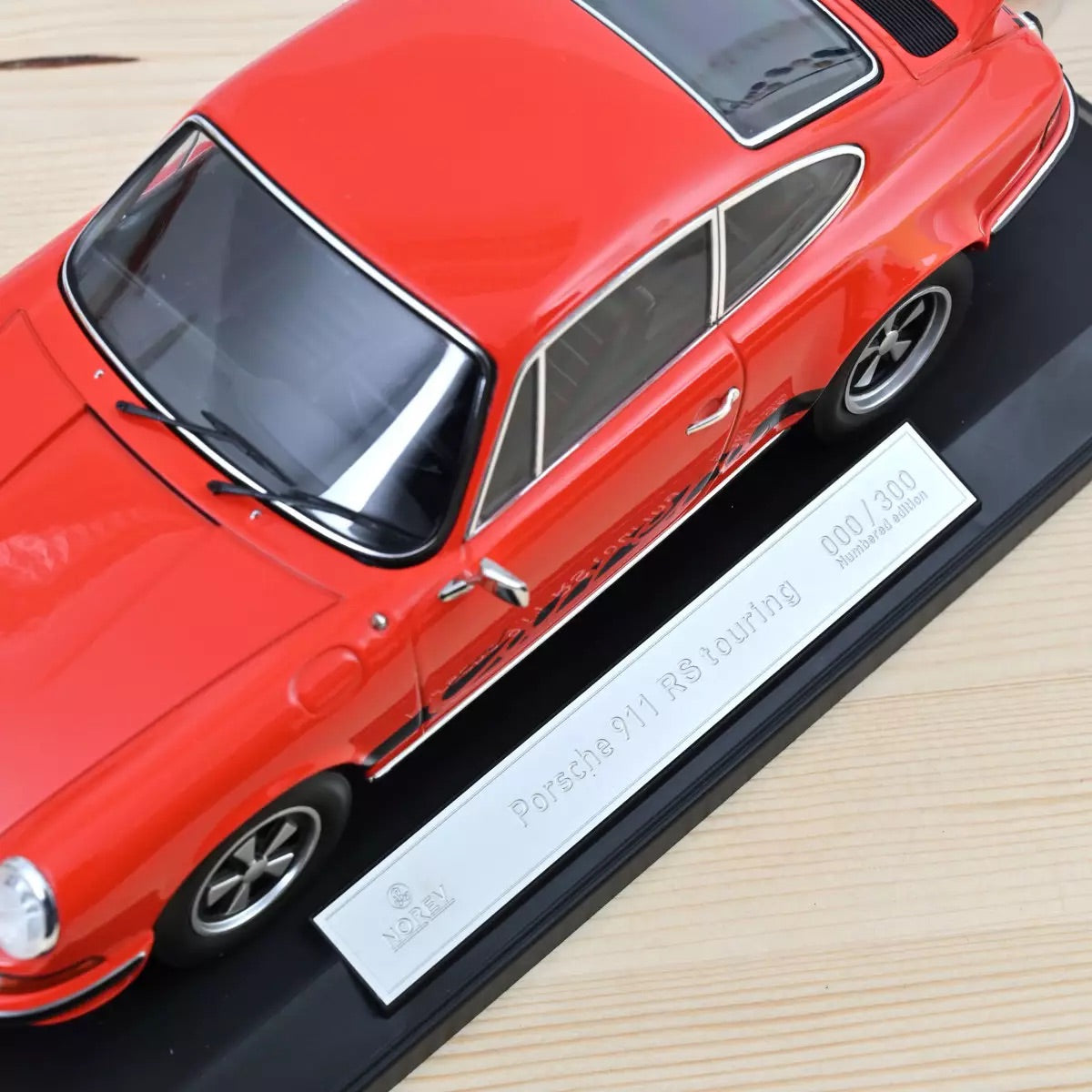 Norev Porsche 911 RS Touring 1973 G Series Orange with black deco 1:18 (only 300 made!)