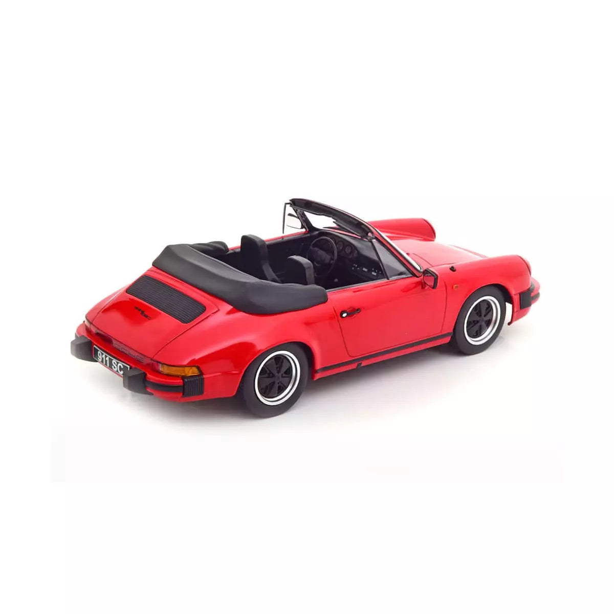 KK Scale Porsche 911 SC Cabriolet 1983 G Series Red 1:18