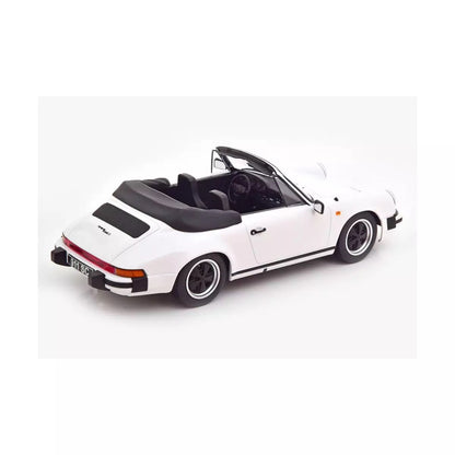 KK Scale Porsche 911 SC Cabriolet 1983 G Series w/ Removable Top White 1:18