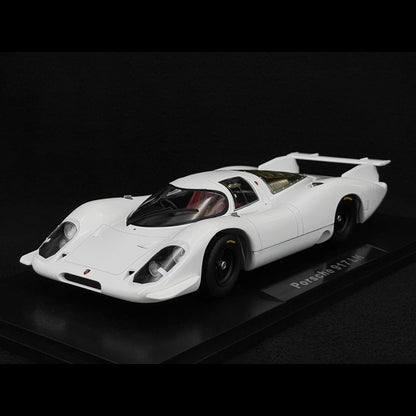 Werk83 1969 Porsche 917 LH 4.5L Plain Body Version White 1:18