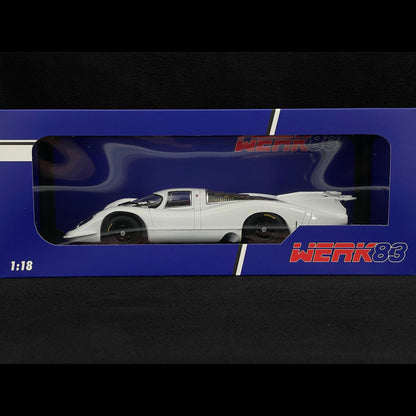 Werk83 1969 Porsche 917 LH 4.5L Plain Body Version White 1:18