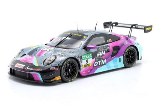 Ixo Porsche 911 992 GT3 R Team Toksport WRT No 9 DTM 2023 1:18