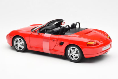 UT Models 1996 Porsche 986 Boxster Cabriolet Guards Red 1:18