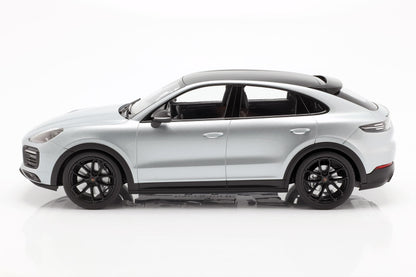 Norev 2019 Porsche Cayenne S Coupe Silver DEALER EDITION 1:18