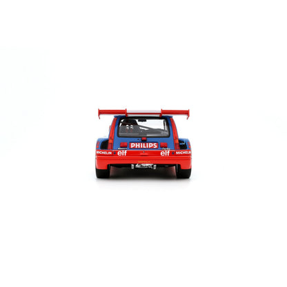 Otto 1987 Renault R5 Maxi Turbo Philips No 5 Super Production Rally Bluette Red 1:18