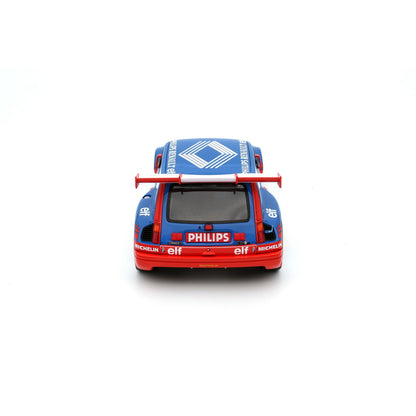 Otto 1987 Renault R5 Maxi Turbo Philips No 5 Super Production Rally Bluette Red 1:18