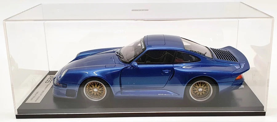 KESS-Model Porsche 911 993 GT1 Almeras Blue Metallic 1:18