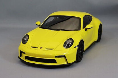 Minichamps 2022 Porsche 911 992 GT3 Touring Yellow w/ Black Wheels 1:18