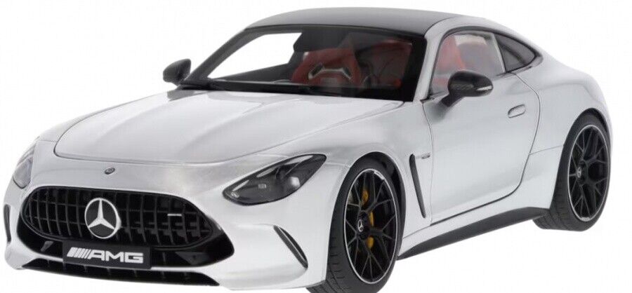 NZG Mercedes Benz AMG GT63 Coupe (C192) Hightech Silver 1:18 DEALER EDITION