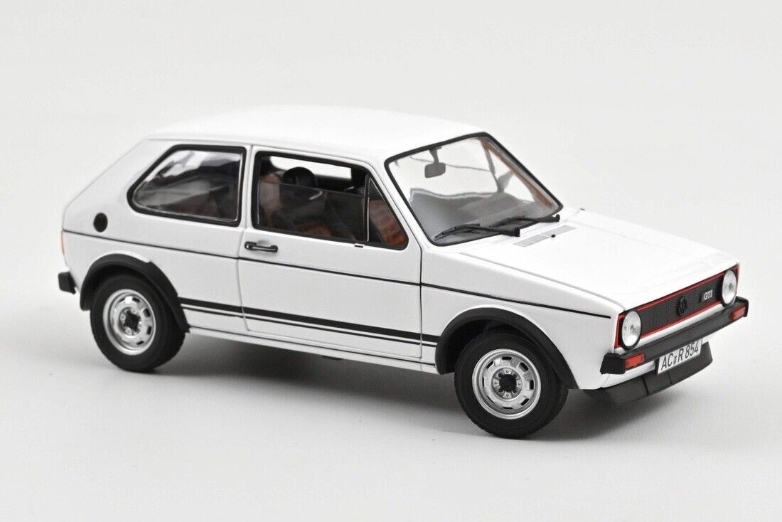 Norev 1976 Volkswagen Golf GTI MK I Alpine White 1:18