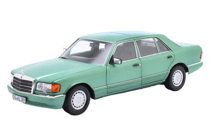 Norev 1991 Mercedes-Benz 560 SEL (W126) Light Green Metallic 1:18