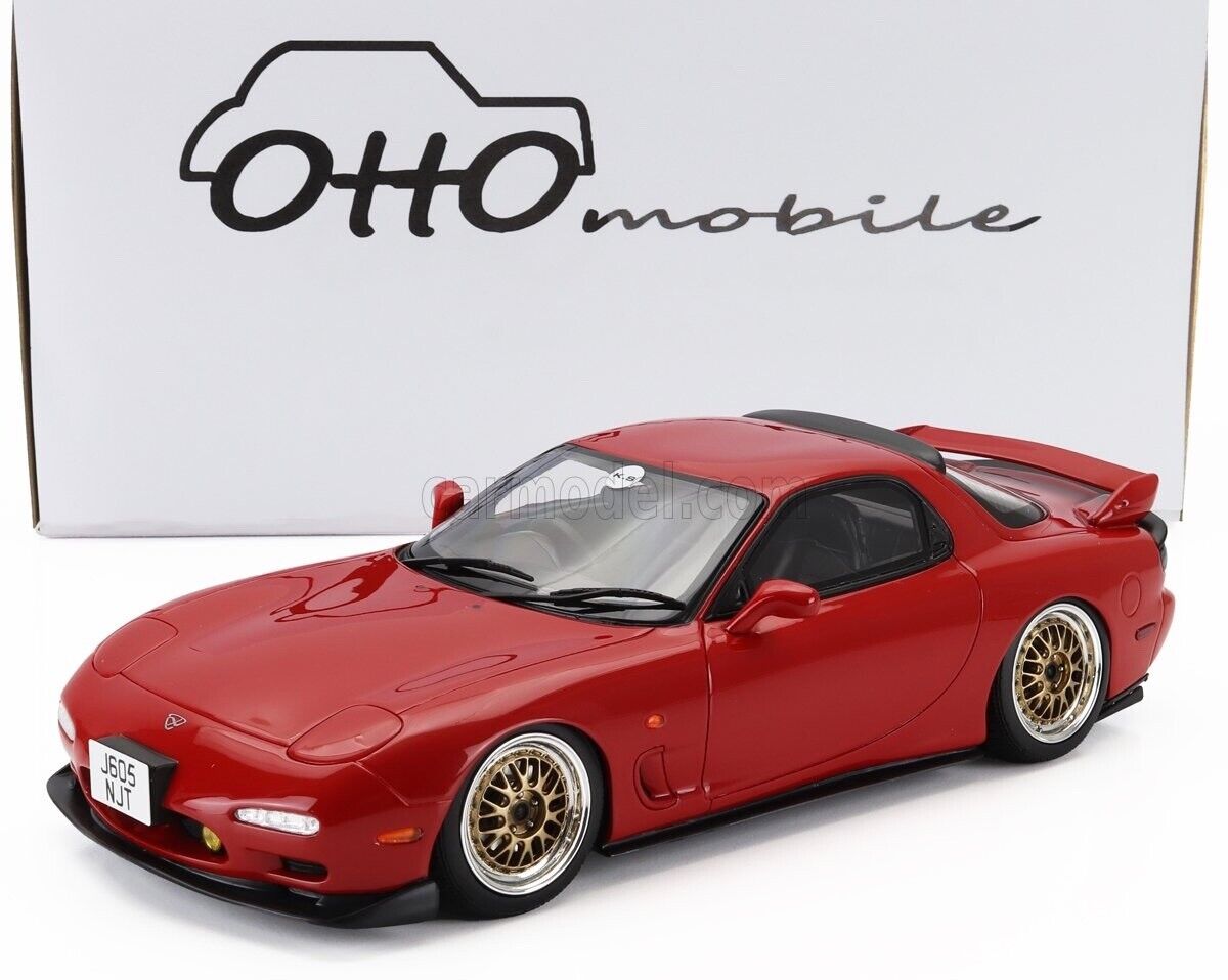 Otto 1994 Mazda RX7 FD RS by Khyzyl Saleem Red 1:18