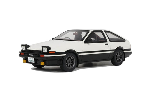 Otto Toyota Sprinter Trueno (AE86) White & Black 1:18