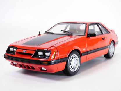 Welly 1986 Ford Mustang GT 5.0 Red 1:18