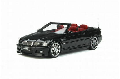 Otto 2004 BMW E46 M3 Cabriolet Black 1:18 RESIN, SEALED, LIMITED