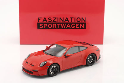 Minichamps 2022 Porsche 911 992 GT3 Touring Indian Red w/ Black Wheels 1:18 LIMITED