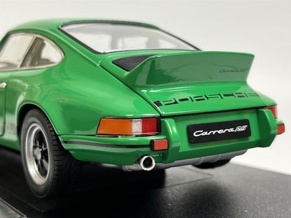 Welly 1973 Porsche 911 Carrera RS Green w/ Black Deco 1:18