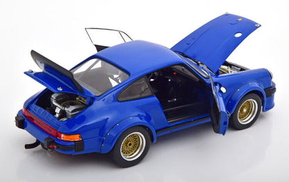 Schuco 1976 Porsche 911 934 RSR 3.0 Turbo Monaco Blue 1:18