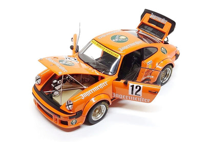 Schuco 1976 Porsche 911 934 RSR Jagermeister No 12 Eifelrennen DRM Orange 1:18