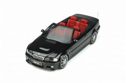 Otto 2004 BMW E46 M3 Cabriolet Black 1:18 RESIN, SEALED, LIMITED